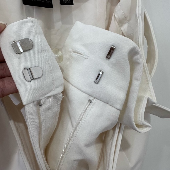 Worthington Cream Women's Trousers with Belt - Picture 4 of 10